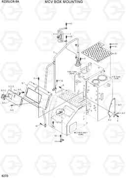 6270 MCV BOX MOUNTING R235LCR-9A, Hyundai