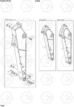 7200 ARM R235LCR-9A, Hyundai