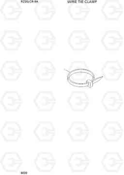 9020 WIRE TIE CLAMP R235LCR-9A, Hyundai