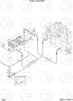 1020 FUEL SYSTEM R250LC-3, Hyundai