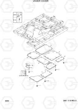 4040 UNDER COVER R250LC-3, Hyundai