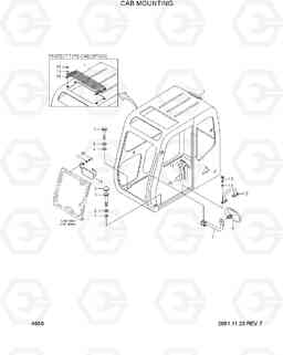 4050 CAB MOUNTING R250LC-3, Hyundai