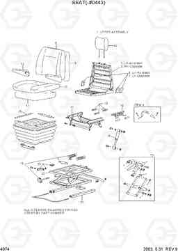 4074 SEAT(-#0443) R250LC-3, Hyundai