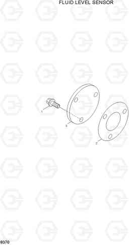 8370 FLUID LEVEL SENSOR R250LC-3, Hyundai
