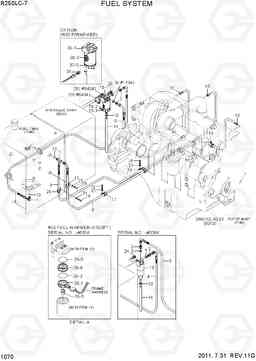 1070 FUEL SYSTEM R250LC-7, Hyundai