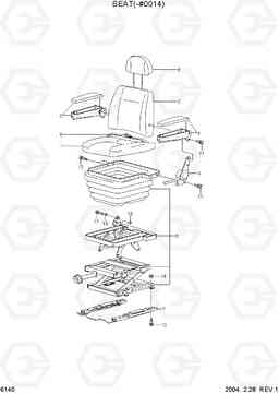 6140 SEAT(-#0014) R250LC-7, Hyundai