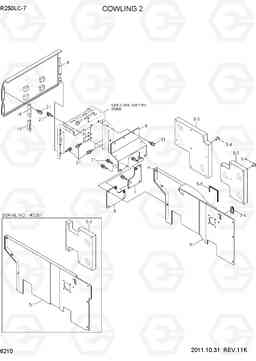 6210 COWLING 2 R250LC-7, Hyundai