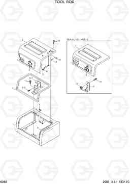 6280 TOOL BOX R250LC-7, Hyundai