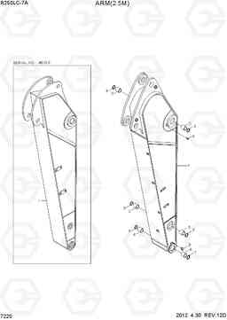 7220 ARM(2.5M, #0028-) R250LC-7, Hyundai