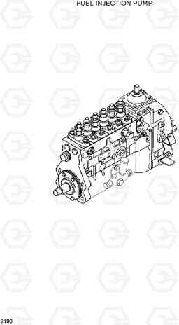 9180 FUEL INJECTION PUMP R250LC-7, Hyundai