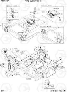 2070 CAB ELECTRIC 2 R250LC-7A, Hyundai