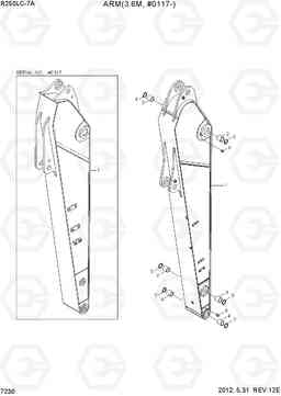 7230 ARM(3.60M) R250LC-7A, Hyundai
