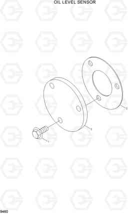 9460 OIL LEVEL SENSOR R250LC-7A, Hyundai