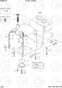 1070 FUEL TANK R250LC-9, Hyundai