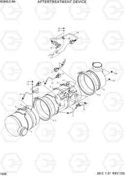 1035 AFTERTREATMENT DEVICE R260LC-9A, Hyundai