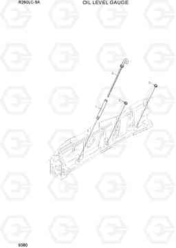 9380 OIL LEVEL GUAGE R260LC-9A, Hyundai