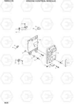 9420 ENGINE CONTROL MODULE R260LC-9A, Hyundai