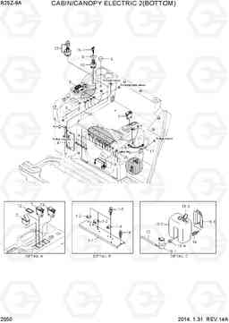 2050 CABIN ELECTRIC 2 (BOTTOM) R25Z-9A, Hyundai