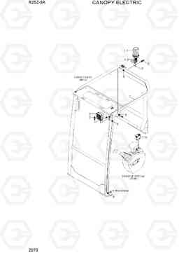 2070 CANOPY ELECTRIC R25Z-9A, Hyundai