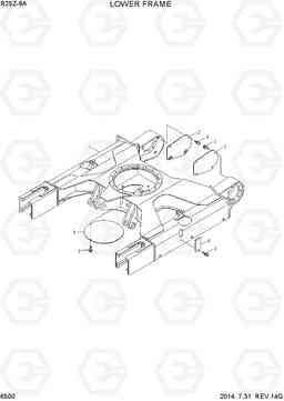 6500 LOWER FRAME R25Z-9A, Hyundai