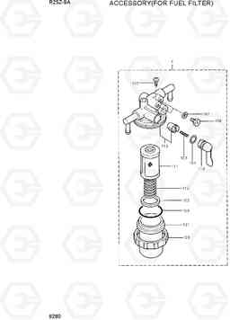 9280 ACCESSORY(FOR FUEL FILTER) R25Z-9A, Hyundai