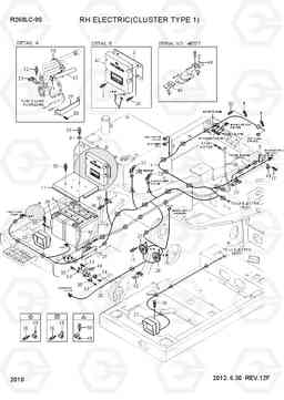 2010 RH ELECTRIC(CLUSTER TYPE 1) R260LC-9S, Hyundai