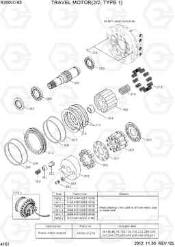 4151 TRAVEL MOTOR(2/2, TYPE 1) R260LC-9S, Hyundai