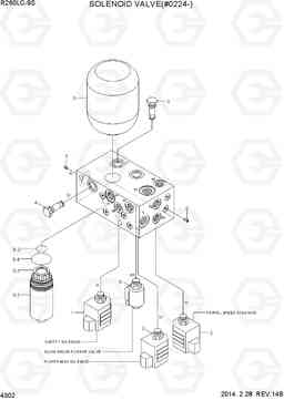 4302 SOLENOID VALVE(#0224-) R260LC-9S, Hyundai