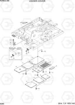 6260 UNDER COVER R260LC-9S, Hyundai