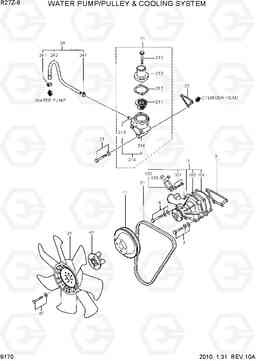 9170 FAN DRIVE 2 R260LC-9S, Hyundai