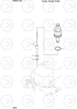 9440 FUEL INJECTOR R260LC-9S, Hyundai