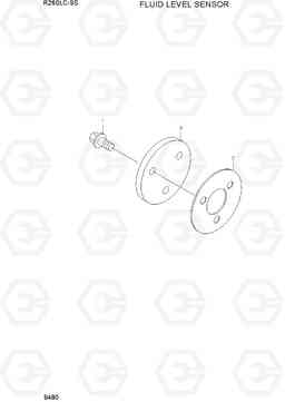 9480 FLUID LEVEL SENSOR R260LC-9S, Hyundai