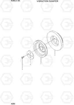 A090 VIBRATION DAMPER R260LC-9S, Hyundai