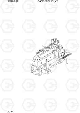 A230 BASE FUEL PUMP R260LC-9S, Hyundai