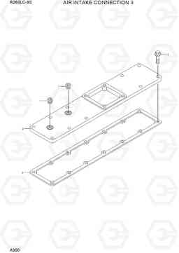 A300 AIR INTAKE CONNECTION 3 R260LC-9S, Hyundai