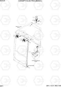 2071 CANOPY ELECTRIC(#0002-) R27Z-9, Hyundai