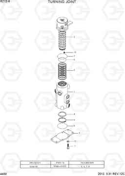 4400 TURNING JOINT R27Z-9, Hyundai