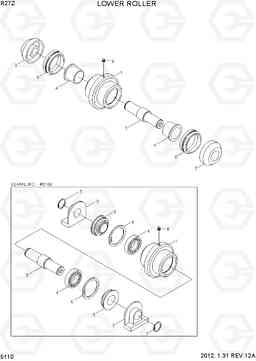 5110 LOWER ROLLER R27Z-9, Hyundai