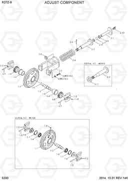 5200 ADJUST COMPONENT R27Z-9, Hyundai