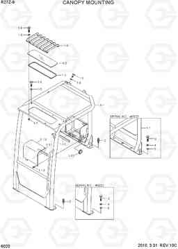 6020 CANOPY MOUNTING R27Z-9, Hyundai