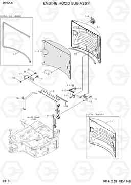 6310 ENGINE HOOD SUB ASSY R27Z-9, Hyundai