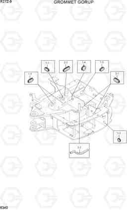 6340 GROMMET GROUP R27Z-9, Hyundai