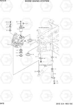 6410 BOOM SWING SYSTEM R27Z-9, Hyundai