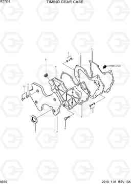 9070 TIMING GEAR CASE R27Z-9, Hyundai