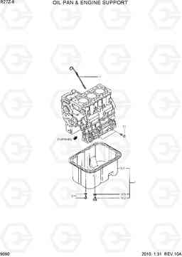 9090 OIL PAN & ENGINE SUPPORT R27Z-9, Hyundai