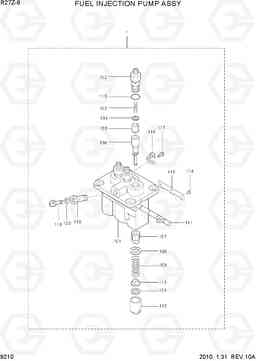 9210 FUEL INJECTION PUMP ASSY R27Z-9, Hyundai