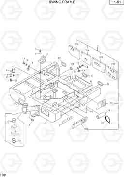 1001 SWING FRAME R28-7, Hyundai