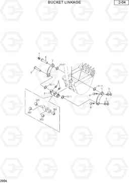 2004 BUCKET LINKAGE R28-7, Hyundai