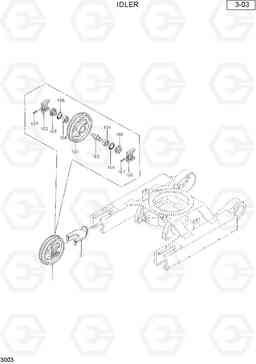 3003 IDLER R28-7, Hyundai