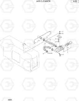 4003 AIR CLEANER R28-7, Hyundai